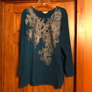 CJ Banks long sleeve shirt